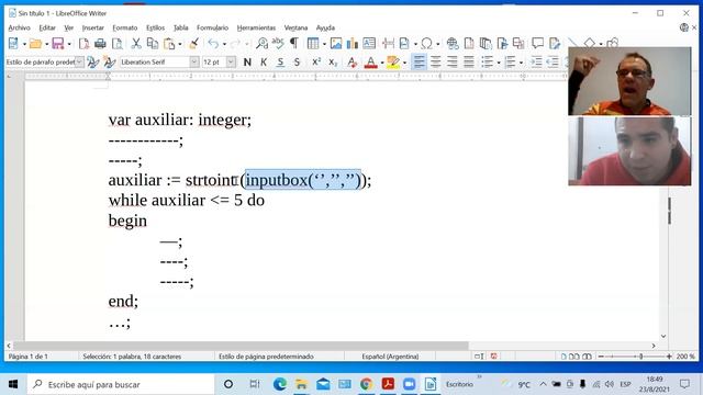 SENTENCIAS REPETITIVAS (FOR, WHILE, REPEAT) смотреть онлайн
