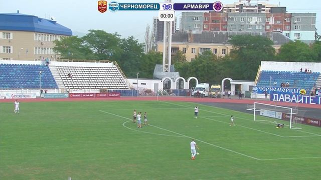 21.08.2019 1/32 Олимп Кубка России "Черноморец" (Новороссийск) - "Армавир" (Армавир) смотреть онлайн