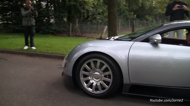 Bugatti Veyron EB16.4 Start Up & Massive Acceleration!! - 1080p HD смотреть онлайн