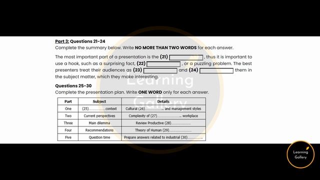 IELTS Listening Test 43 - Practice IELTS Listening Test | Learning Gallery by Astha Gill смотреть онлайн