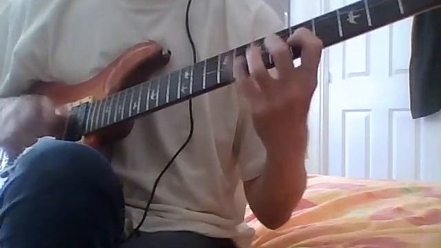 PRS Custom 24 20th Anniversary - Guitar Solo over Jean Luc Ponty - Nostalgia смотреть онлайн
