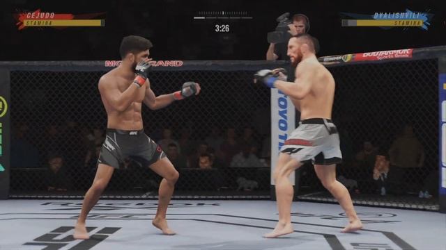 Henry Cejudo vs. Merab Dvalishvili "Wrestling Showdown‼️"//UFC 4'Gameplay смотреть онлайн