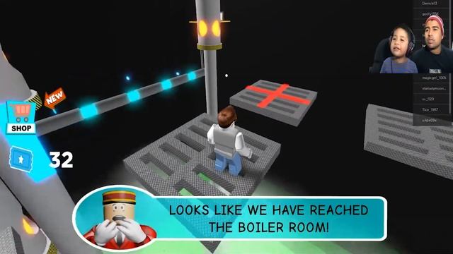 JUGANDO CON SANTI | ROBLOX | ESCAPANDO DEL HOTEL | *jugando con mi papá* смотреть онлайн