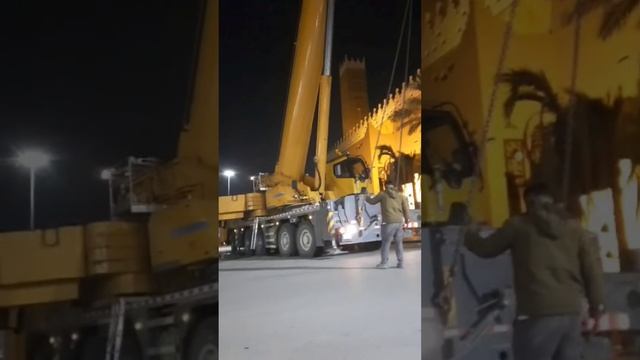 Xcmg Crane 220 tan full cunterweat marching смотреть онлайн