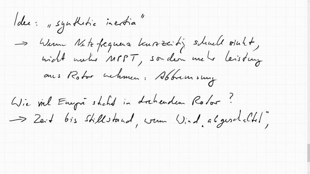 Windenergie und Regelleistung, Teil 4; Momentanreserve aus Windturbinen смотреть онлайн