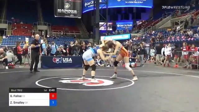 152 Lbs Round Of 32 - Gianna Falise, Colorado Vs Zoey Smalley, Oregon 763d смотреть онлайн