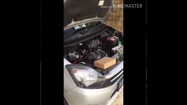 Pasang i force koil booster di agya bikin api busi besar jadi irit dan kencang смотреть онлайн