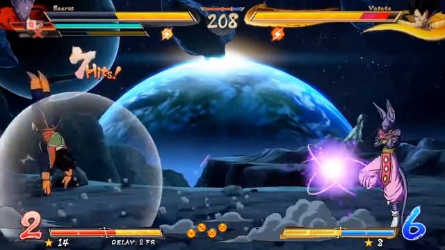 DBFZ Parsec | StormHowl (UI, 21, Ogeta) vs. Fantome (Beerus, GTku, Bardock) Part 1 смотреть онлайн
