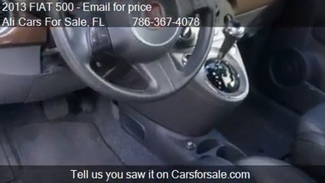 2013 FIAT 500 Sport 2dr Hatchback for sale in WESTON, FL 333 смотреть онлайн