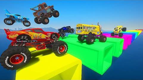 Как далеко зайдут эти автомобили Pixar McQueen Monster Trucks The King смотреть онлайн