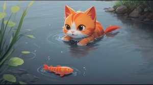 Аудио сказка про любопытного рыжего котенка  #аудиосказки #длядетей #сказкананочь #новая #впервые