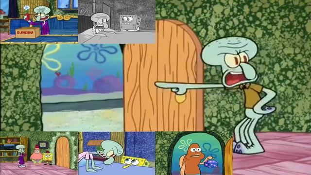 (Squidward) - Alright you two… OUUUUUUUT - Sparta Gamma Remix (ft. SpongeBob) смотреть онлайн