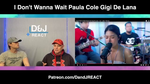 Two Rock Fans REACT to I Dont Want To Wait Cover By Gigi De Lana смотреть онлайн