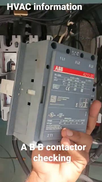 ABB contactor troubleshooting/ #troubleshooting #ABB #contactor #220v #connection #york #electrical смотреть онлайн