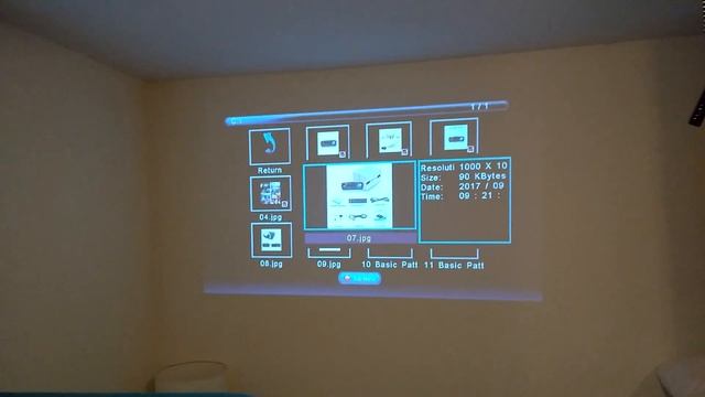 SUPER Bright 3200 Lumens 1080P LED Home Theater Projector by Roadwi review смотреть онлайн