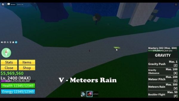 Blox Fruits | Gravity Rework Showcase