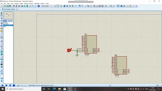 Designing an 8 bit magnitude comparator using IC 74HC85 | Explanation & simulation | Proteus 8.9 смотреть онлайн