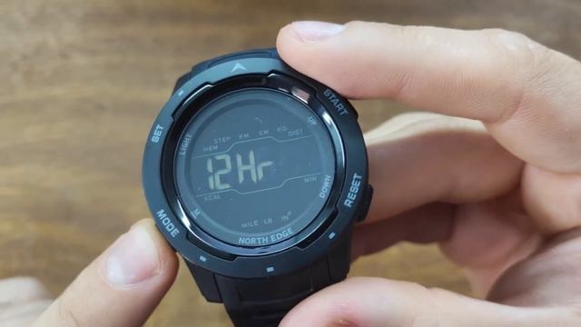 Reloj digital NORTH EDGE MARS - Mejor reloj digital CALIDAD PRECIO смотреть онлайн