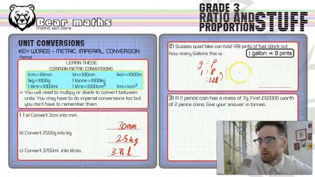 111 - Unit Conversions - Grade 3 смотреть онлайн