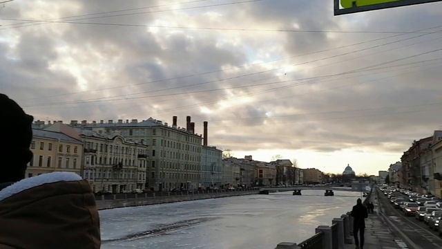 СП-б. Гороховая улица/Семёновская площадь. 25.12.2022. смотреть онлайн