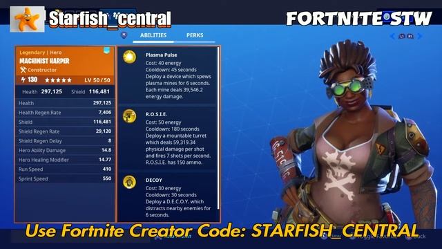 169) Fortnite Save The World - All Fortnite Constructor Commander Perks & Hero Abilities смотреть онлайн