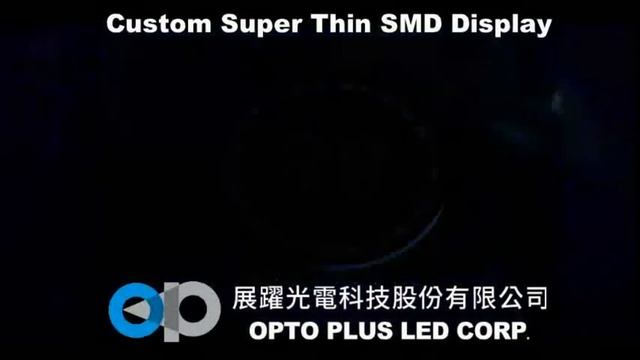 Custom super-thin SMD display | Oven application | OPTO PLUS LED corp. 展躍光電科技 смотреть онлайн