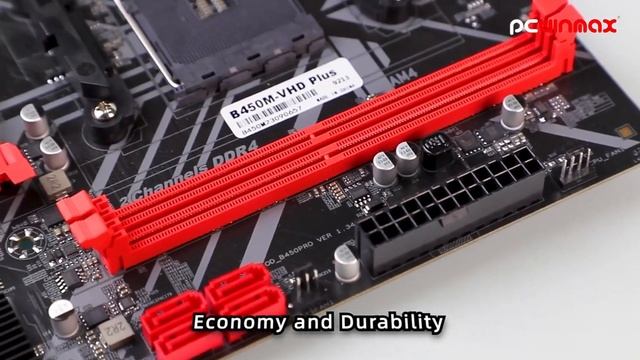 PCWINMAX B450M Gaming Motherboard 64 GB MicroATX Powerful