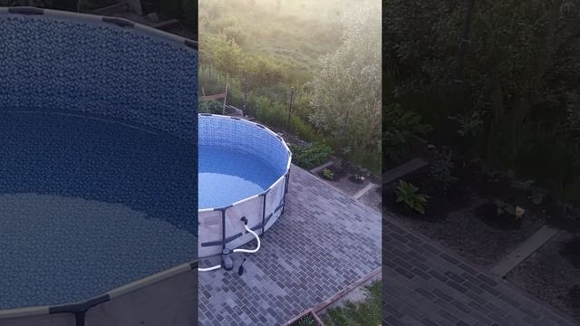 Укладка плитки под каркасный бассейн. смотреть онлайн