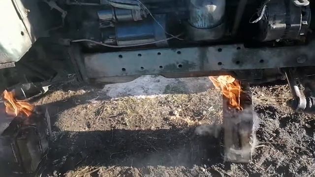 прогреваем т-40 перед запуском смотреть онлайн