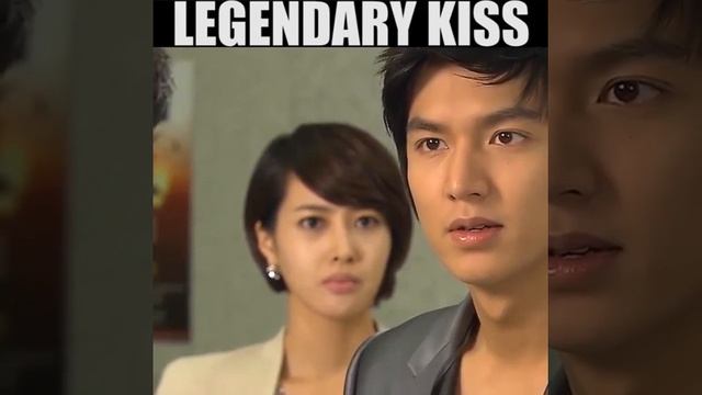 LEE MIN HO IS KISSING A GIRL #LEGENDARY KISS