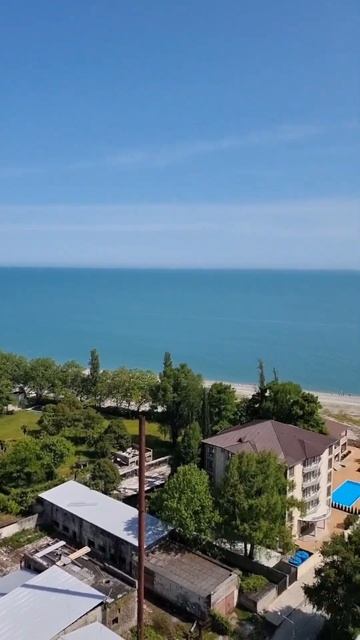 Абхазия. Вид на море с 18-го этажа смотреть онлайн