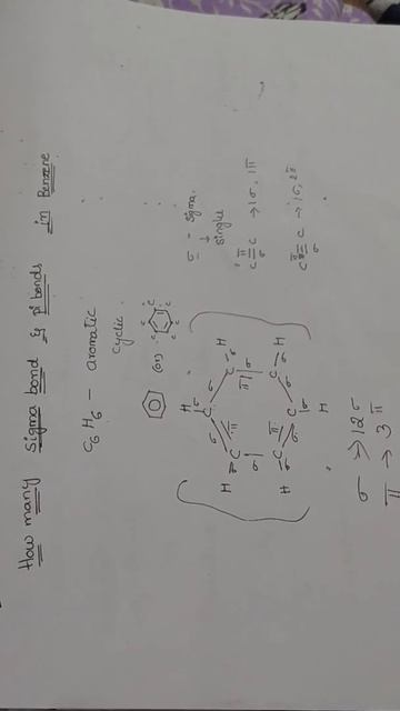 How many Sigma, pi bonds in Benzene смотреть онлайн