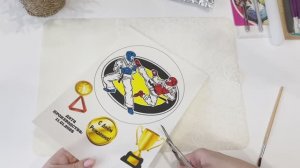 Топеры на торт из сахарной бумаги.