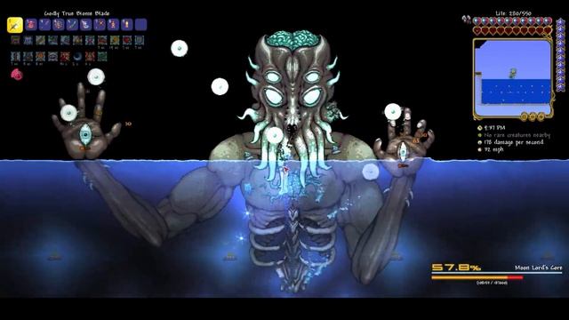 Terraria Calamity Mod : Moon Lord MELTS! Biome Blade UNLEASHES Chaos!  #calamity  #calamityfun