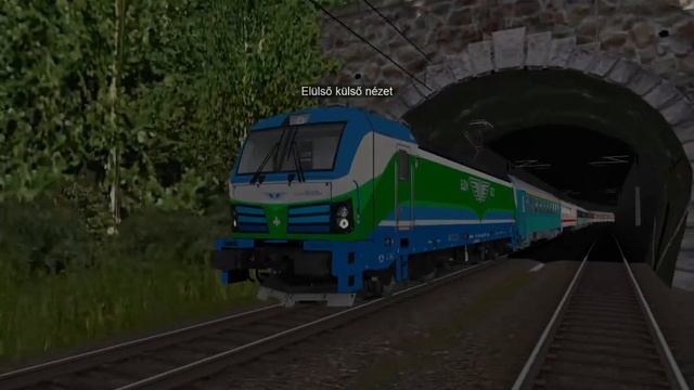 Open Rails ~ 24-12-2020 ~ BDZ PP 1080 035 próbaúton смотреть онлайн