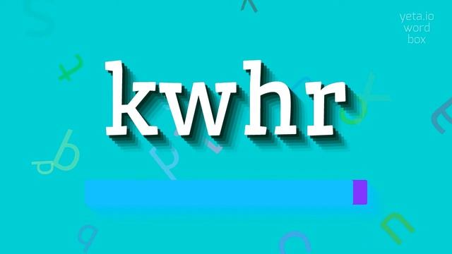 HOW TO SAY KWHR? #kwhr смотреть онлайн