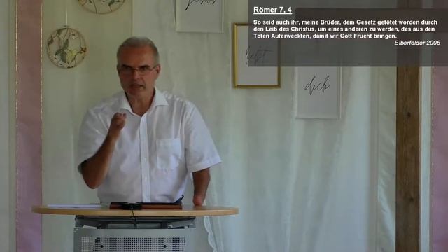 Röm 7/Gal 5 | "Ich elender Mensch" oder "keine Verdammnis"? (Predigt Holger André) смотреть онлайн