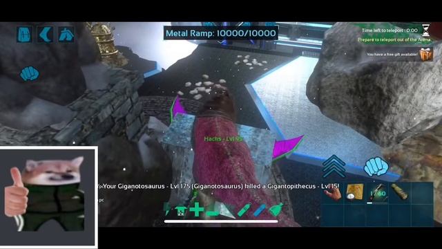 Ark Mobile Giga fights King Kong Dungeon смотреть онлайн