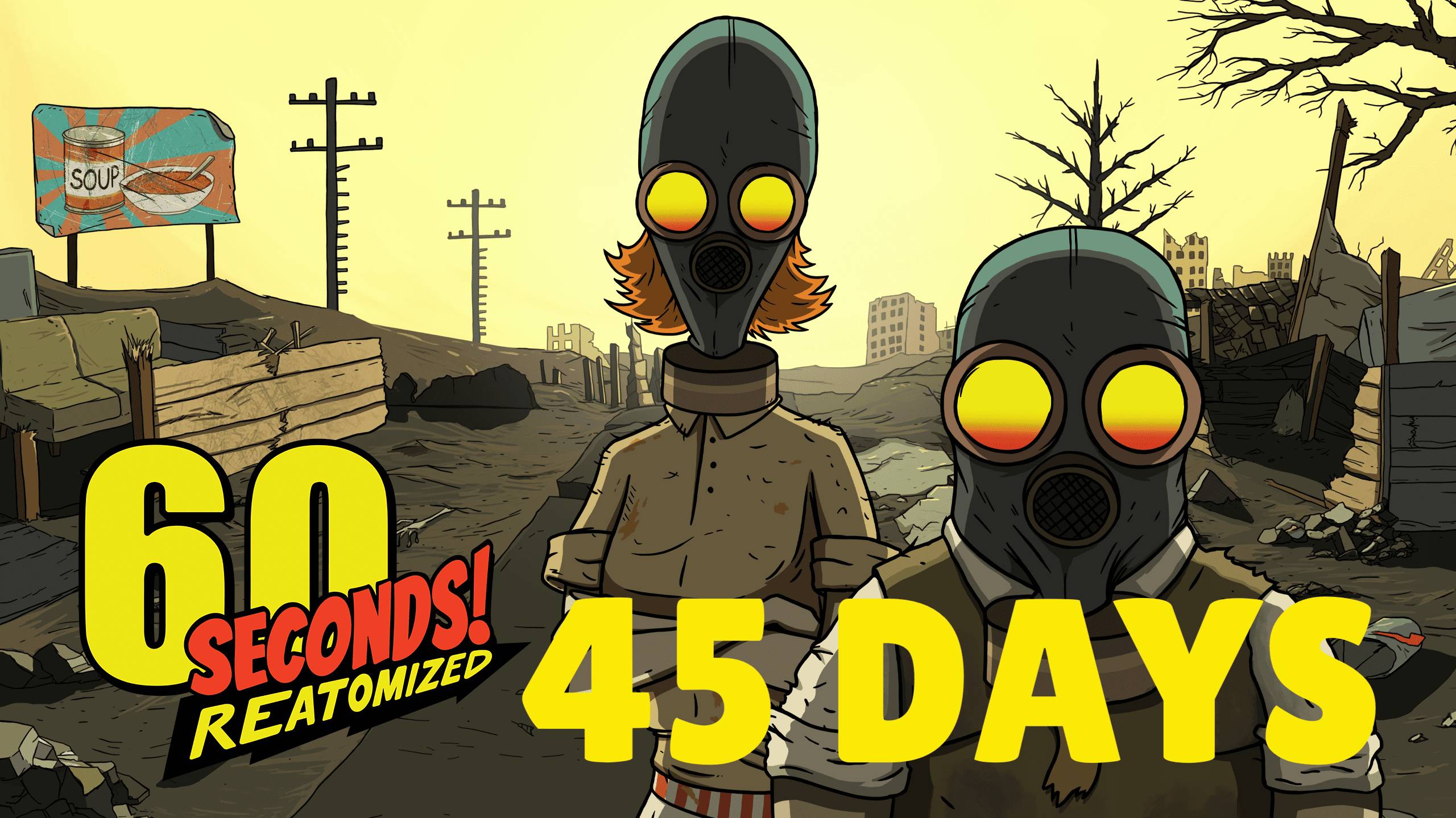 60 SECONDS! REATOMAZED! МОИ ПЕРВЫЕ 45 ДНЕЙ ВЫЖИВАНИЯ смотреть онлайн