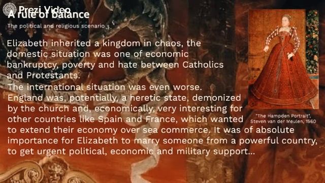 Elizabeth's unexpected ascension and reign. смотреть онлайн
