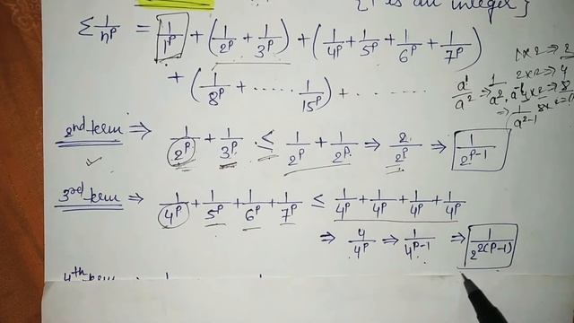 Infinite Series || P-TEST || Auxiliary Series || P-SERIES..|| #Class-1 смотреть онлайн