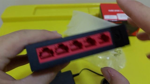 SWITCH HUB MERCUSYS MS105G | UNBOXING-RESULT