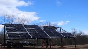 Жизнь с нуля #035. Солнечные панели. Устанавливаем панели.