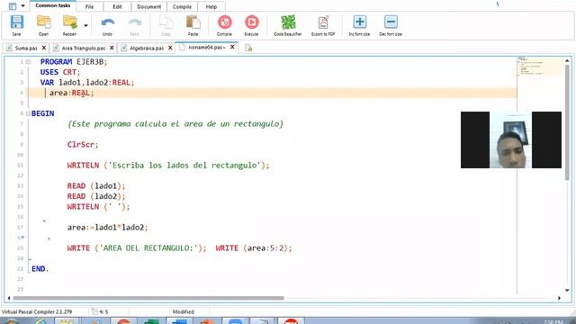 Programa II de Lógica Secuencial en Pascal смотреть онлайн