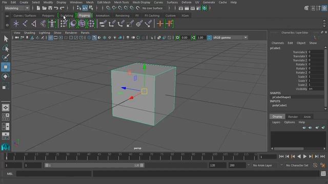 Autodesk Maya Работа с пользовательским интерфейсом смотреть онлайн