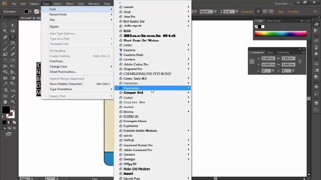 How To Make Smart Official ID Card In Adobe Illustrator||Bangla Tutorial смотреть онлайн