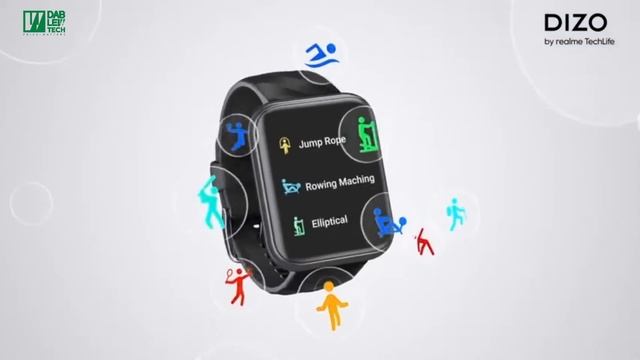 Biggest Screen on Smart Watch!! Dizo Watch D by Realme in Pakistan | Dab Lew Tech смотреть онлайн