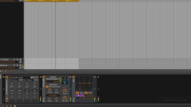 Bitwig Studio - Частотный Sidechain (Multiband Sidechain)