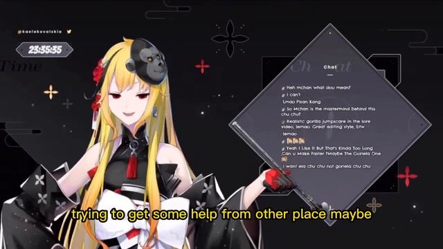 It turns out that the Chu - Chu Gorilla transition was M-Chan random idea [Hololive English Sub] смотреть онлайн