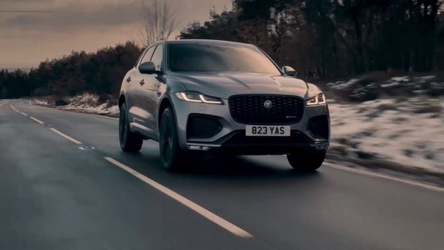2021 Jaguar F-Pace P400 MHEV R Dynamic SE - Style, Exterior, Interior, Driving (Eiger Grey) смотреть онлайн